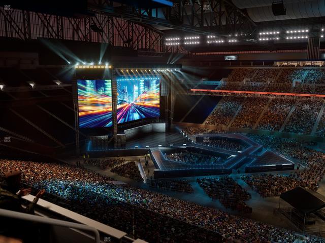 Ford Field - Section Suite 419 Seat View