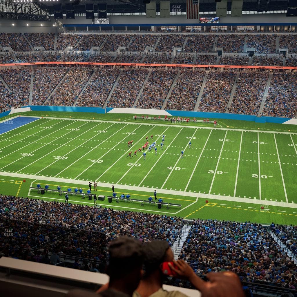Ford Field - Section Suite 419 Seat View