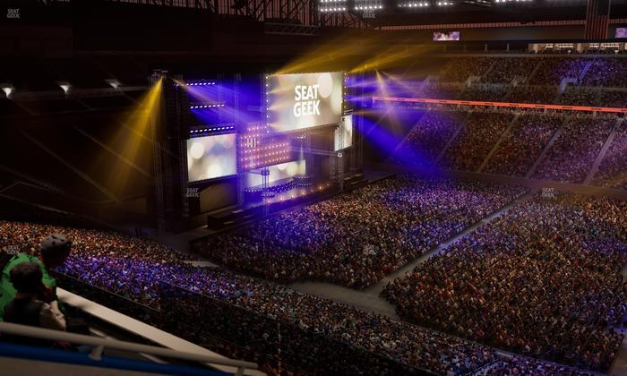 Ford Field - Section Suite 421 Seat View