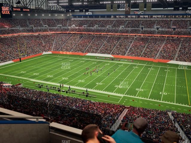 Ford Field - Section Suite 423 Seat View