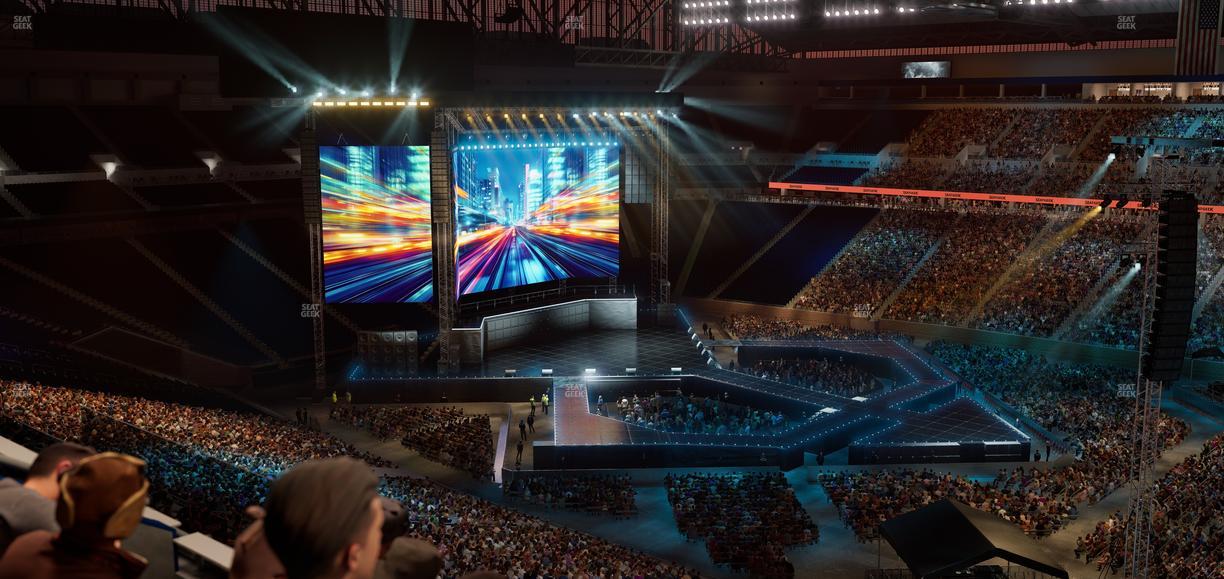 Ford Field - Section Suite 424 Seat View