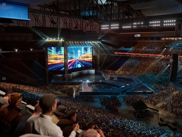 Ford Field - Section Suite 424 Seat View