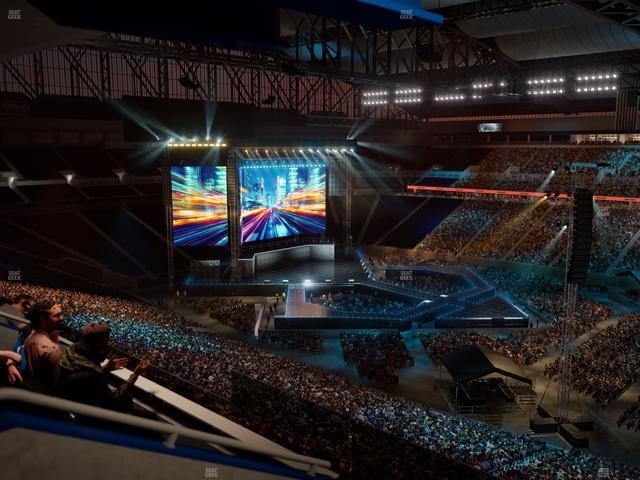 Ford Field - Section Suite 425 Seat View