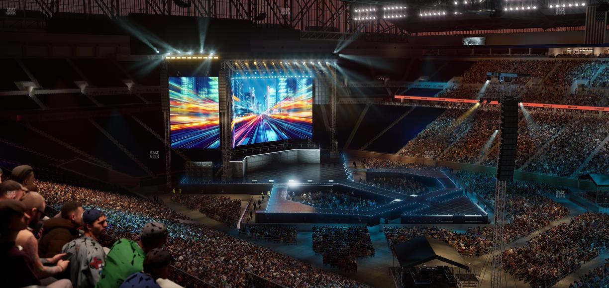 Ford Field - Section Suite 427 Seat View