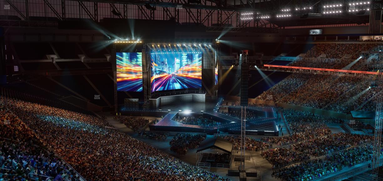 Ford Field - Section Suite 433 Seat View