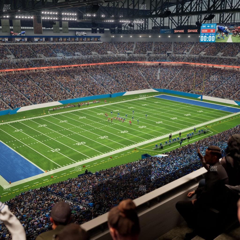 Ford Field - Section Suite 501 Seat View