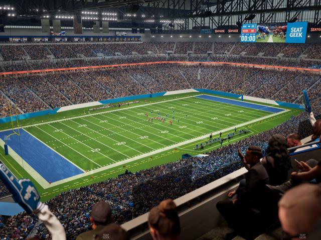 Ford Field - Section Suite 501 Seat View