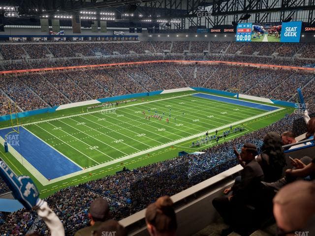 Ford Field - Section Suite 501 Seat View
