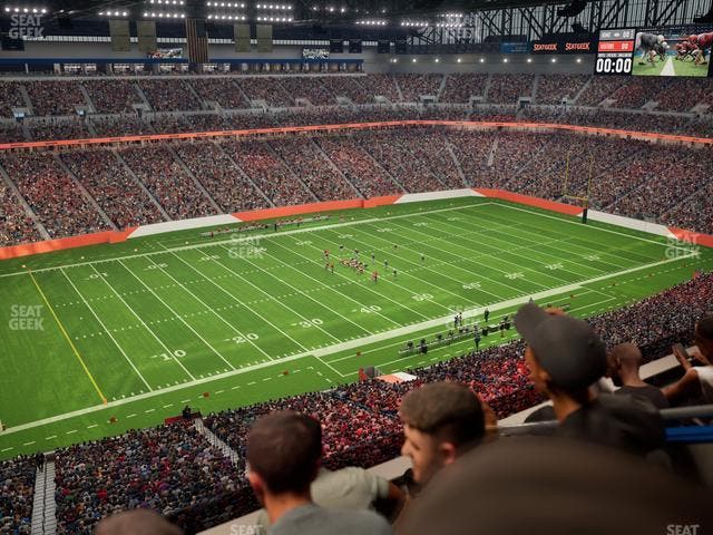 Ford Field - Section Suite 504 Seat View