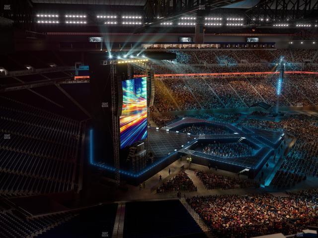 Ford Field - Section Suite 504 Seat View