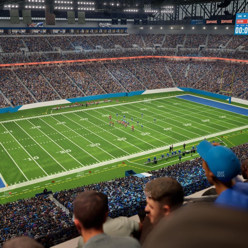 Ford Field - Section Suite 504 Seat View