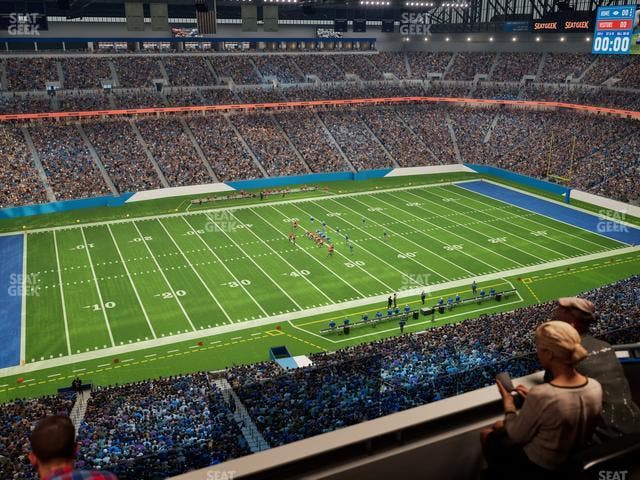 Ford Field - Section Suite 507 Seat View