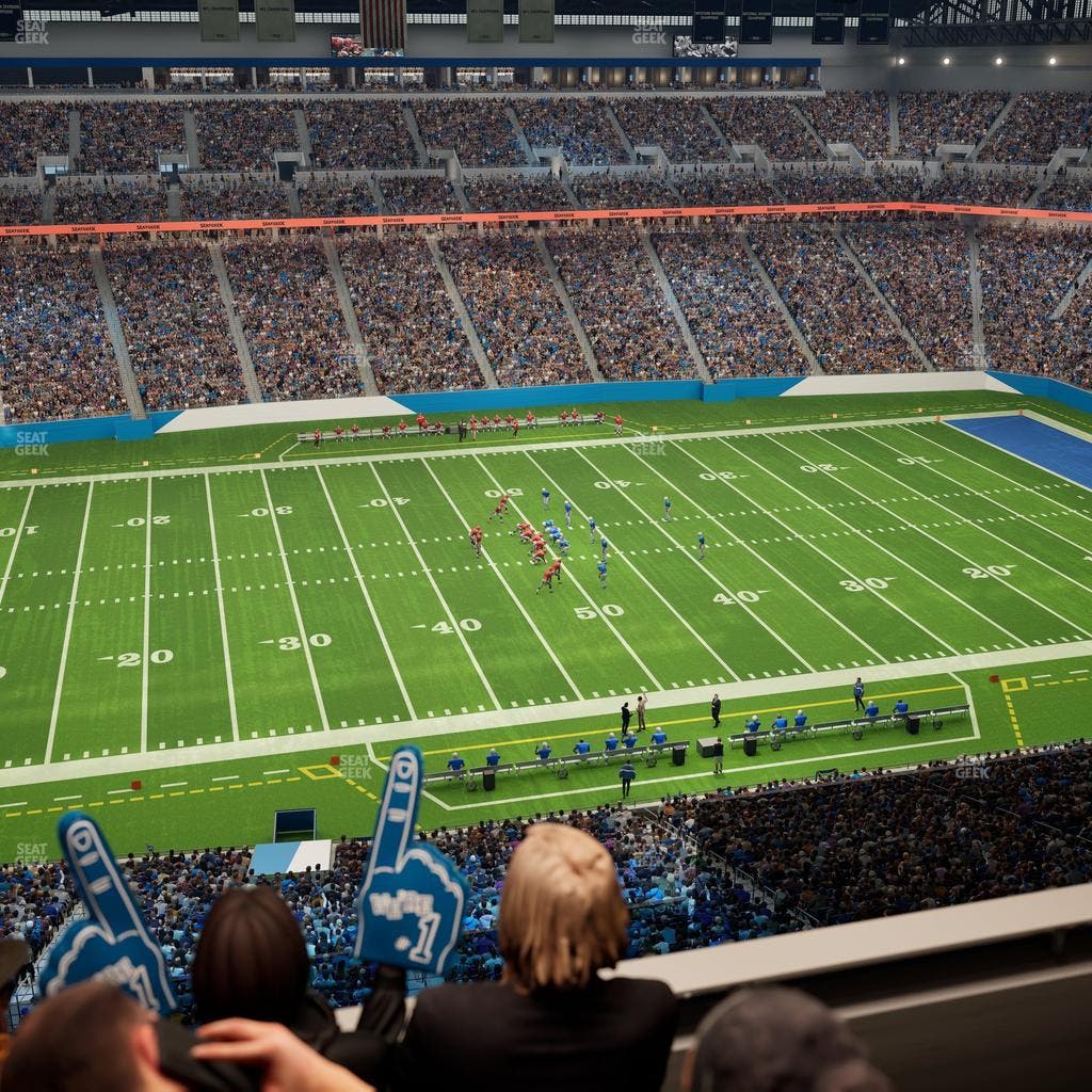 Ford Field - Section Suite 510 Seat View