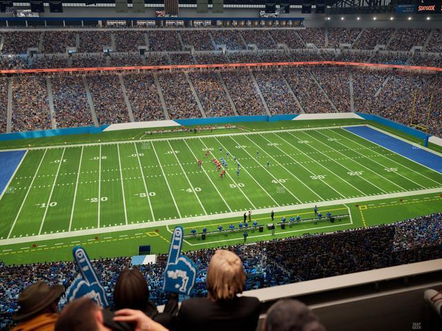 Ford Field - Section Suite 510 Seat View