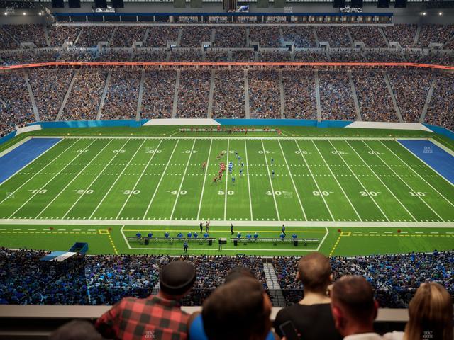 Ford Field - Section Suite 515 Seat View