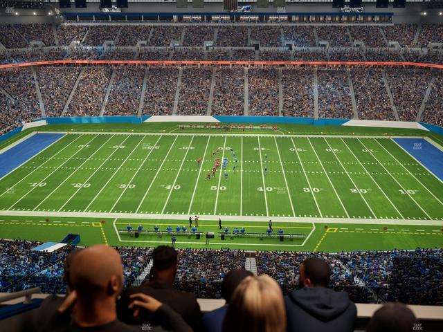 Ford Field - Section Suite 516 Seat View