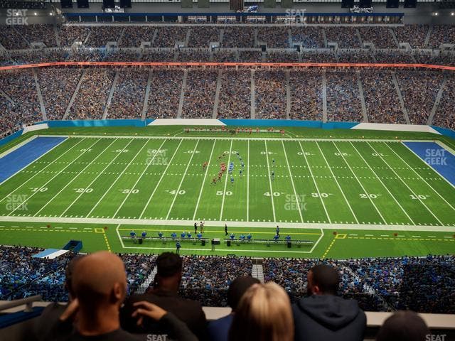 Ford Field - Section Suite 516 Seat View
