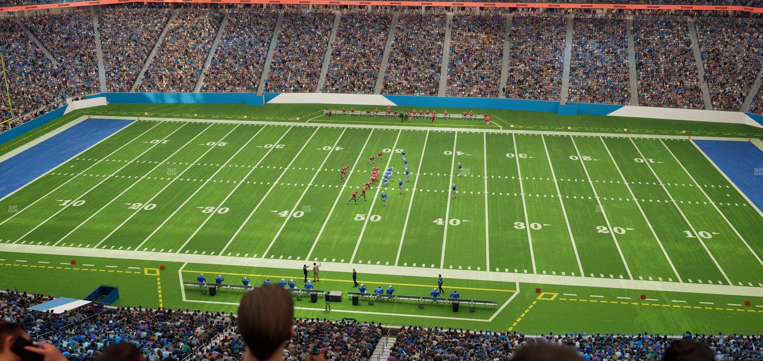 Ford Field - Section Suite 517 Seat View