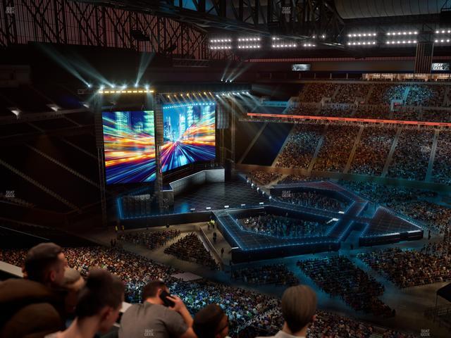 Ford Field - Section Suite 517 Seat View