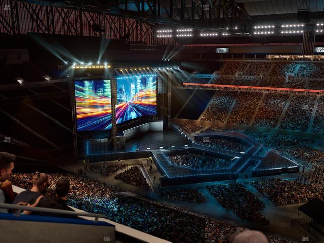 Ford Field - Section Suite 518 Seat View