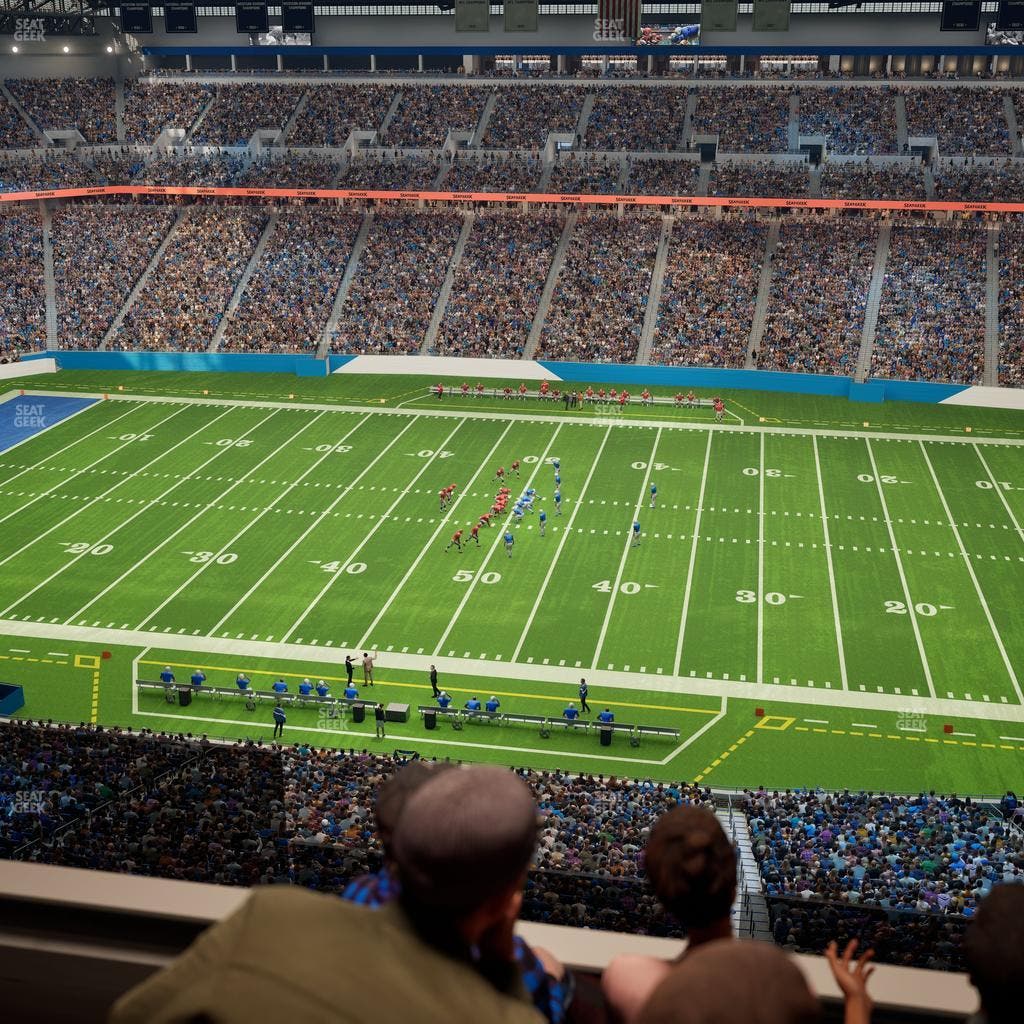 Ford Field - Section Suite 518 Seat View
