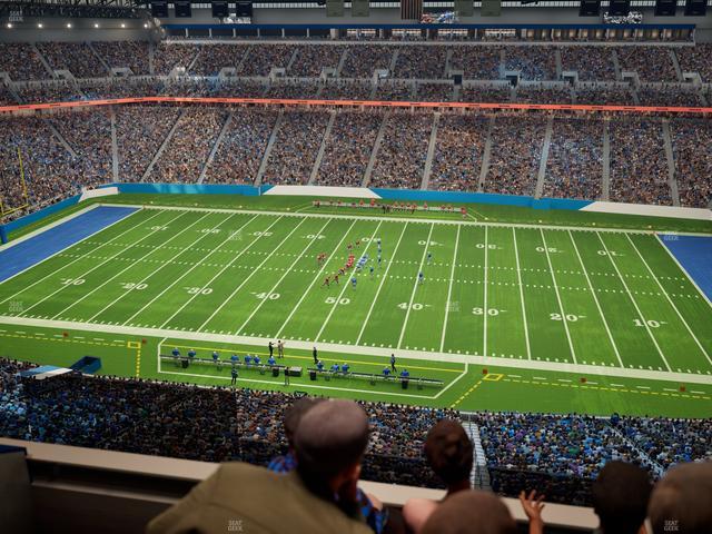 Ford Field - Section Suite 518 Seat View