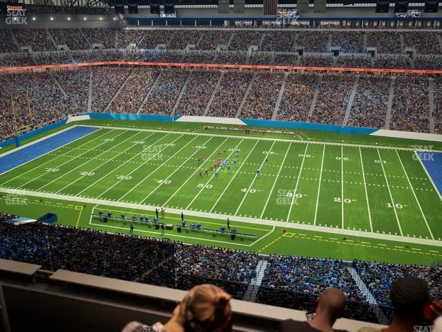 Ford Field - Section Suite 519 Seat View