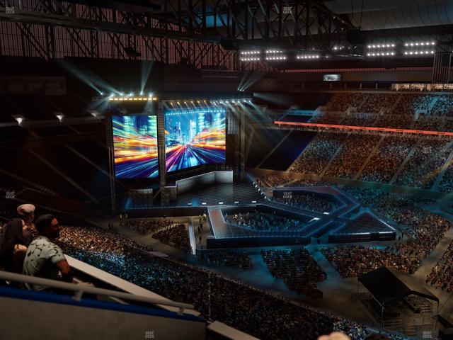 Ford Field - Section Suite 521 Seat View