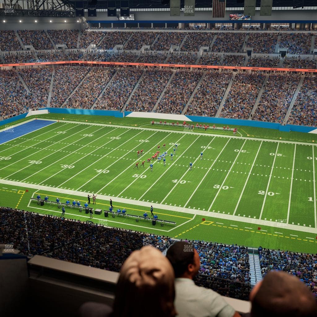 Ford Field - Section Suite 521 Seat View
