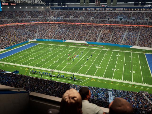 Ford Field - Section Suite 521 Seat View