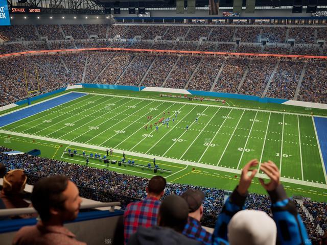 Ford Field - Section Suite 522 Seat View