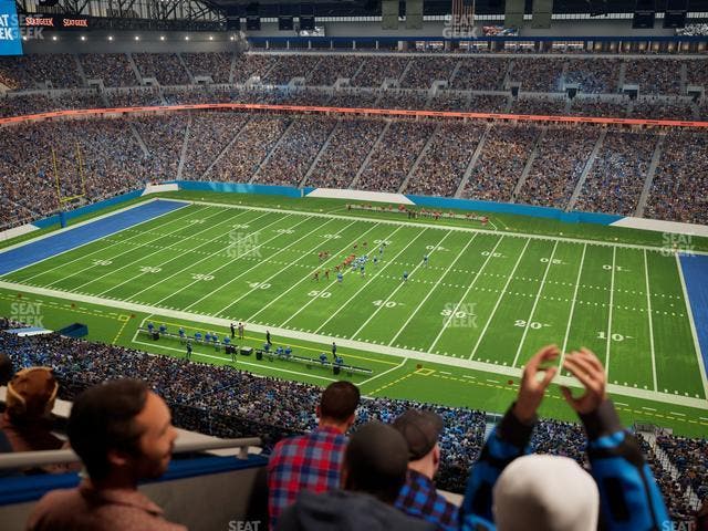 Ford Field - Section Suite 522 Seat View