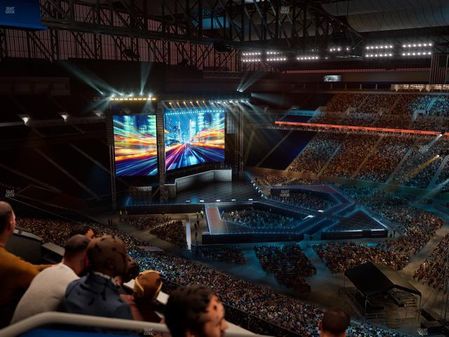 Ford Field - Section Suite 522 Seat View