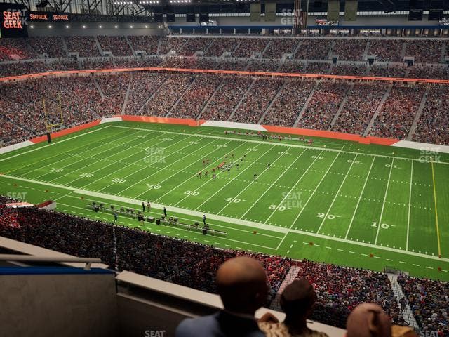 Ford Field - Section Suite 523 Seat View