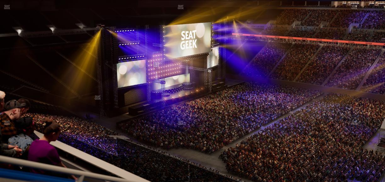 Ford Field - Section Suite 523 Seat View