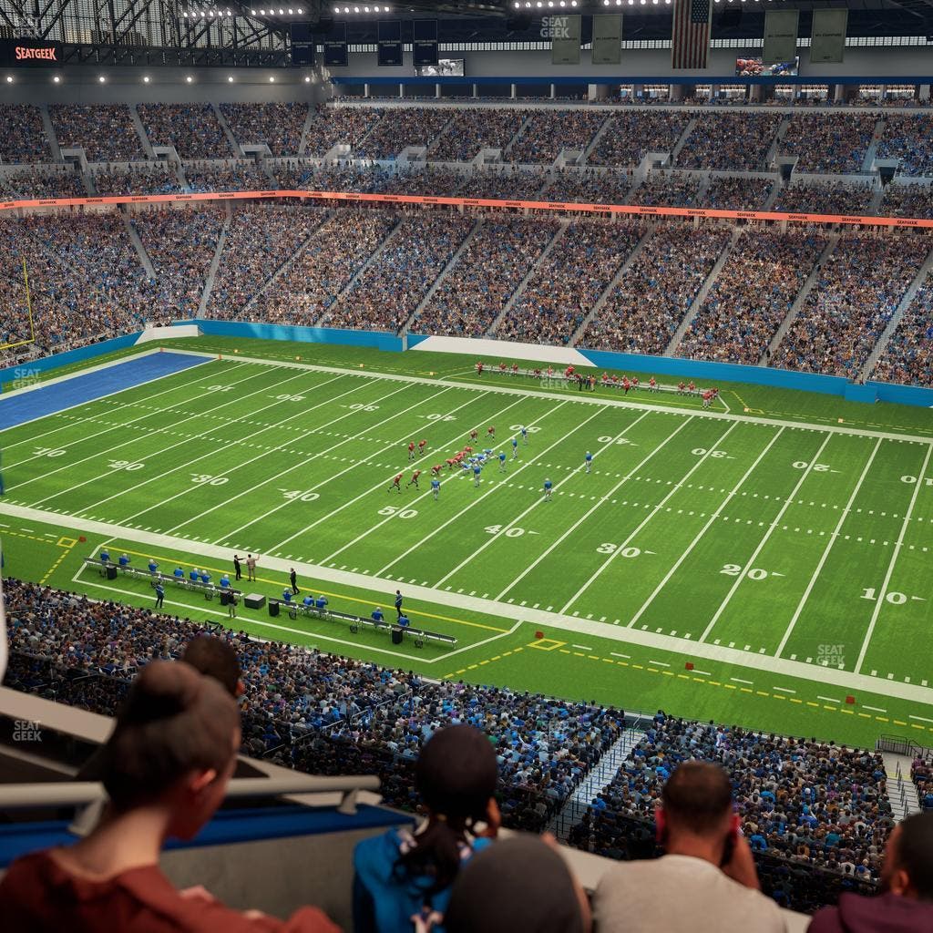 Ford Field - Section Suite 524 Seat View