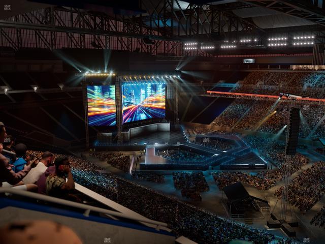 Ford Field - Section Suite 525 Seat View