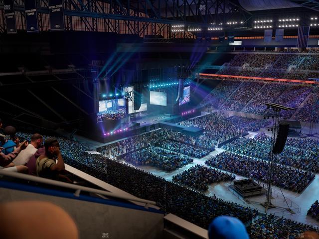 Ford Field - Section Suite 525 Seat View Ford Field - Section Suite 525 Seat View
