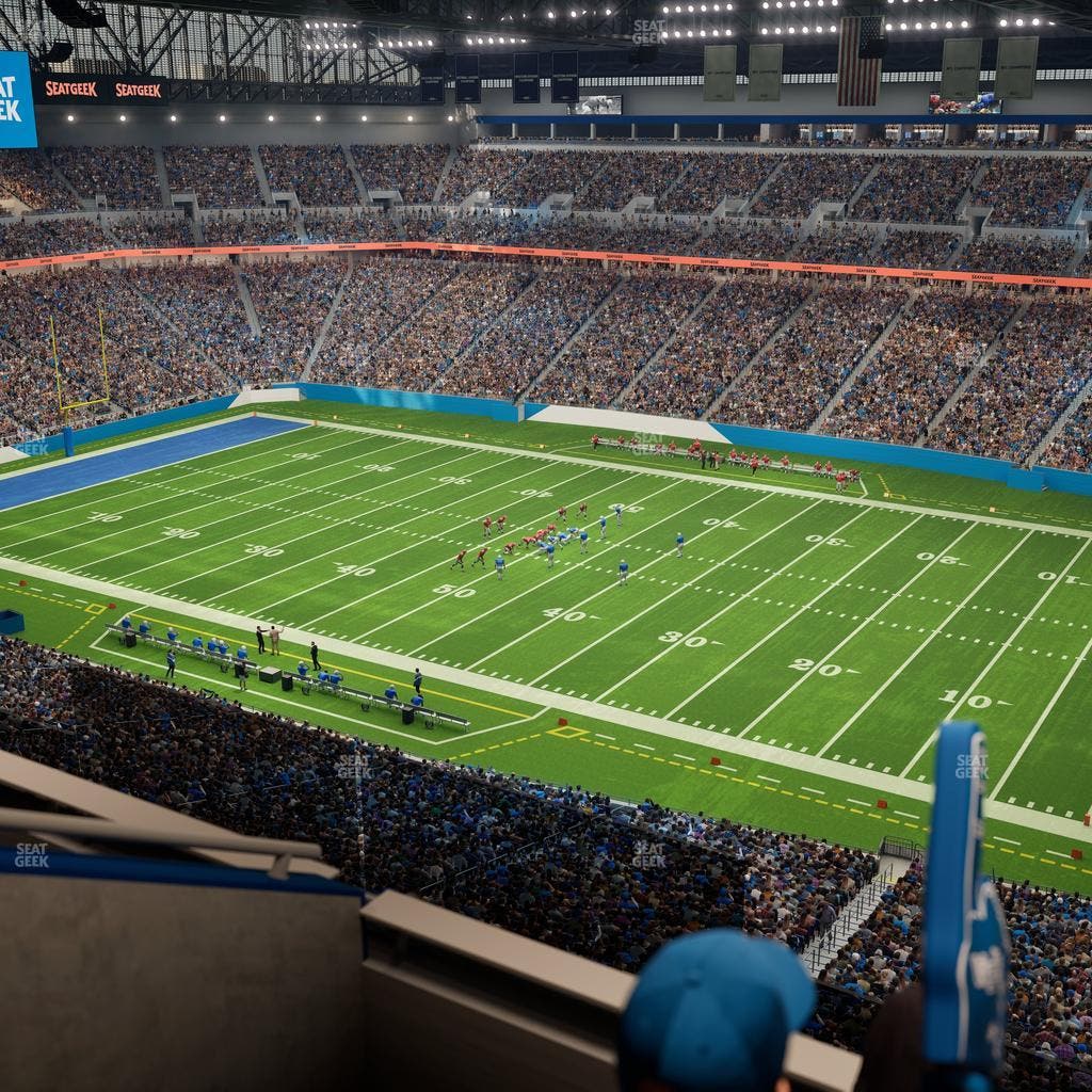 Ford Field - Section Suite 527 Seat View
