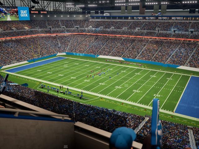 Ford Field - Section Suite 527 Seat View