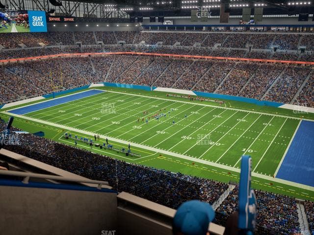 Ford Field - Section Suite 527 Seat View