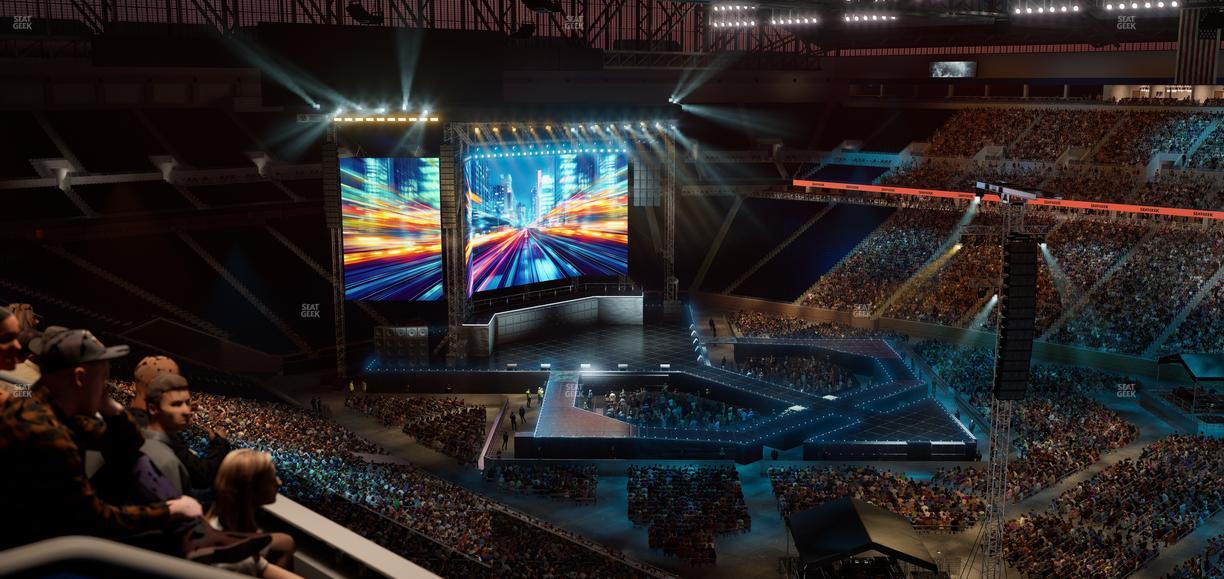 Ford Field - Section Suite 527 Seat View