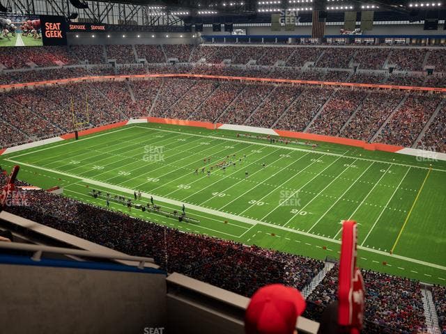 Ford Field - Section Suite 527 Seat View