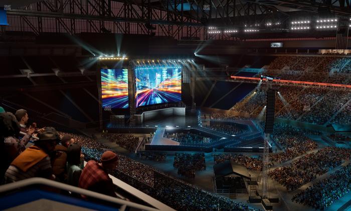 Ford Field - Section Suite 529 Seat View