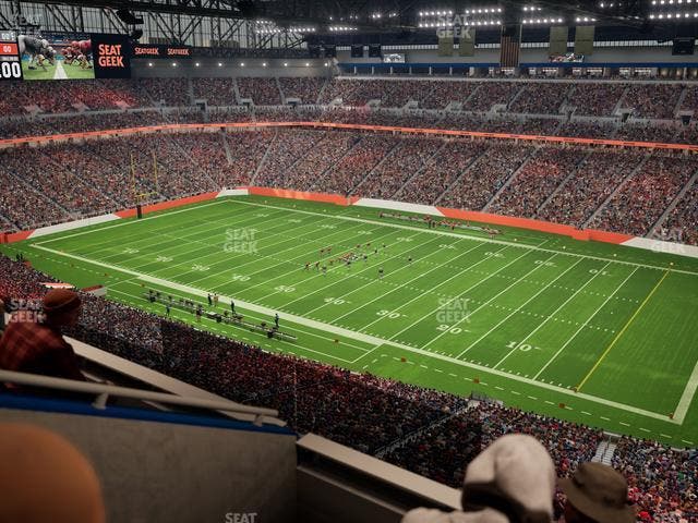 Ford Field - Section Suite 529 Seat View