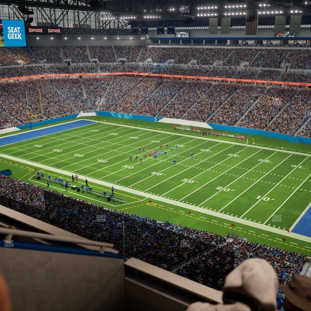Ford Field - Section Suite 529 Seat View