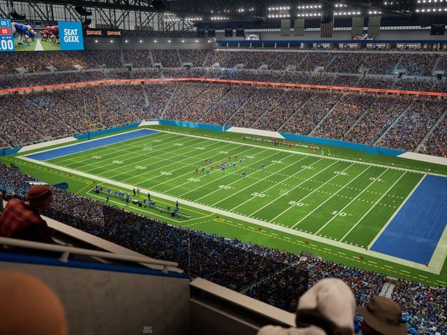 Ford Field - Section Suite 529 Seat View