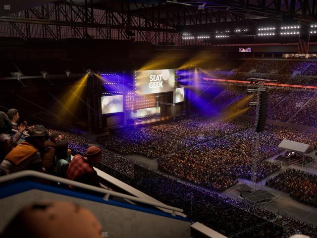 Ford Field - Section Suite 529 Seat View