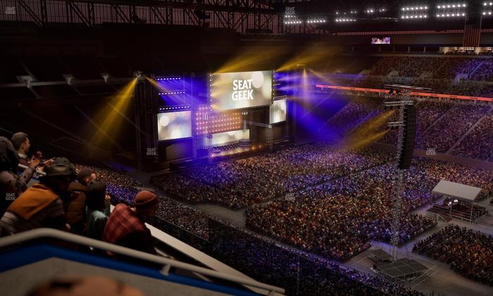 Ford Field - Section Suite 529 Seat View