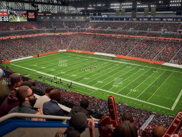Ford Field - Section Suite 530 Seat View